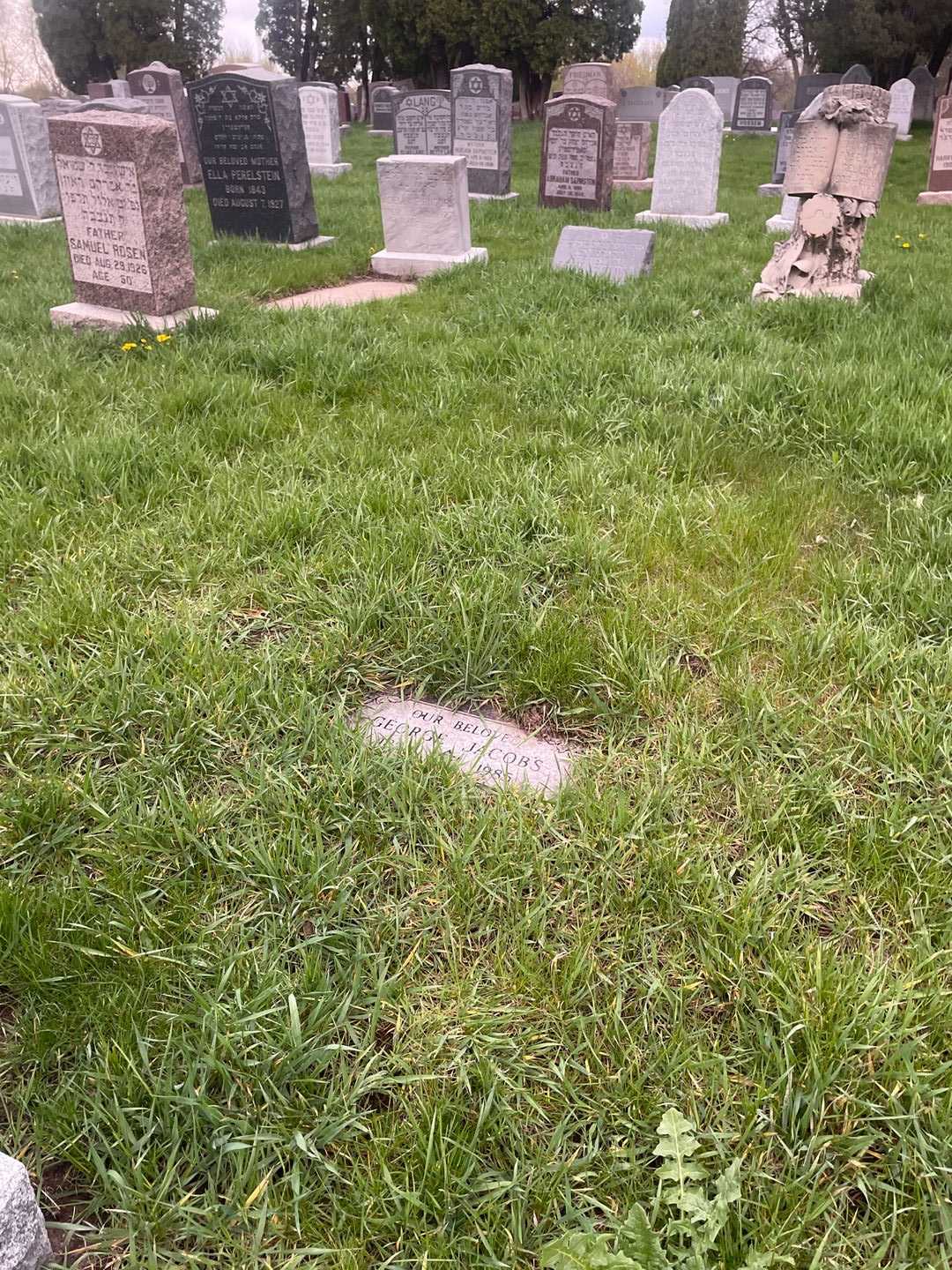 George Jacobs's grave. Photo 2