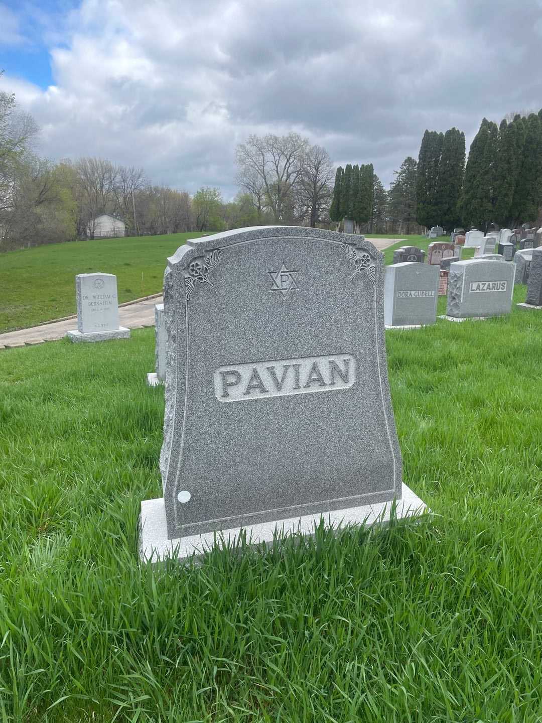 Sylvia Pavian's grave. Photo 1