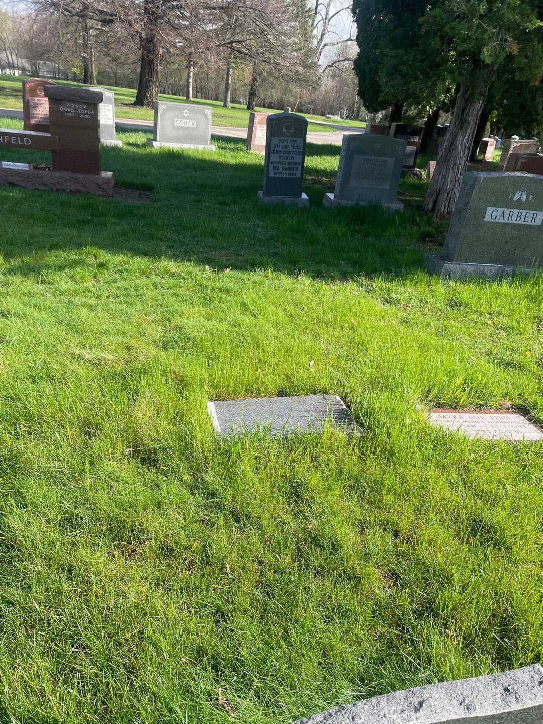 Charles Garber's grave. Photo 2