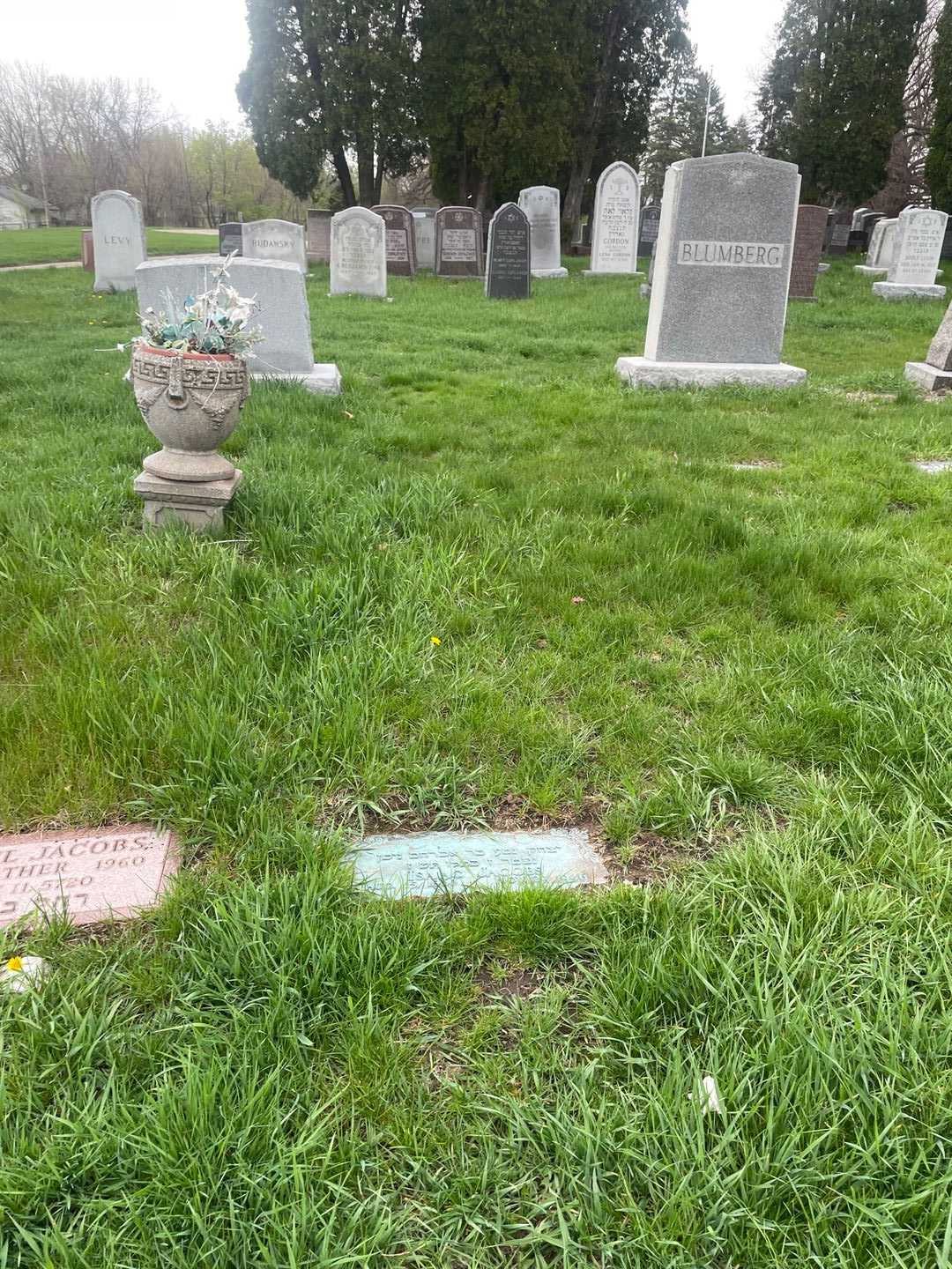Isaac Jacobs's grave. Photo 2