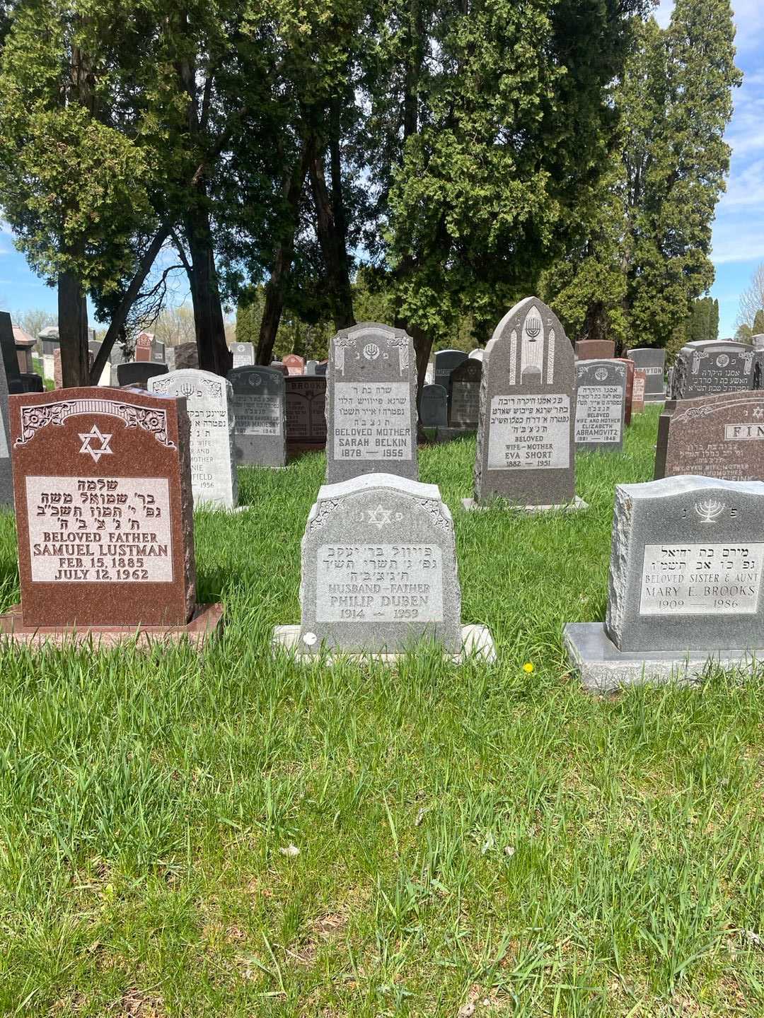 Philip Duben's grave. Photo 2