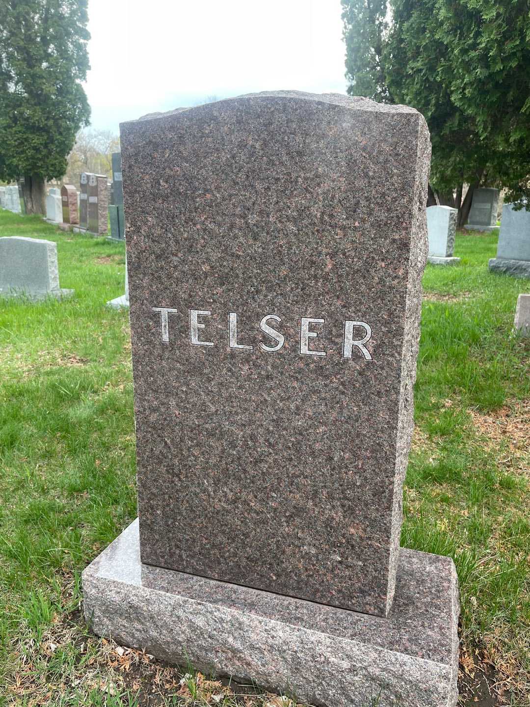 Jerome H. Telser's grave. Photo 3