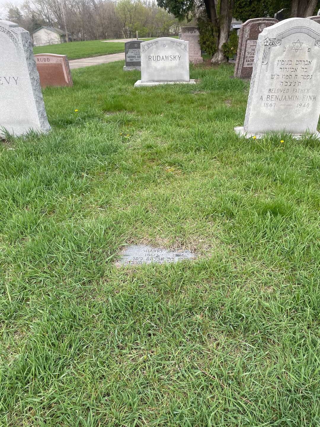 Harry Jacob's grave. Photo 2