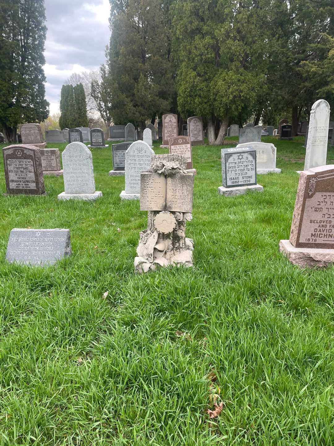 Rose Geller's grave. Photo 2