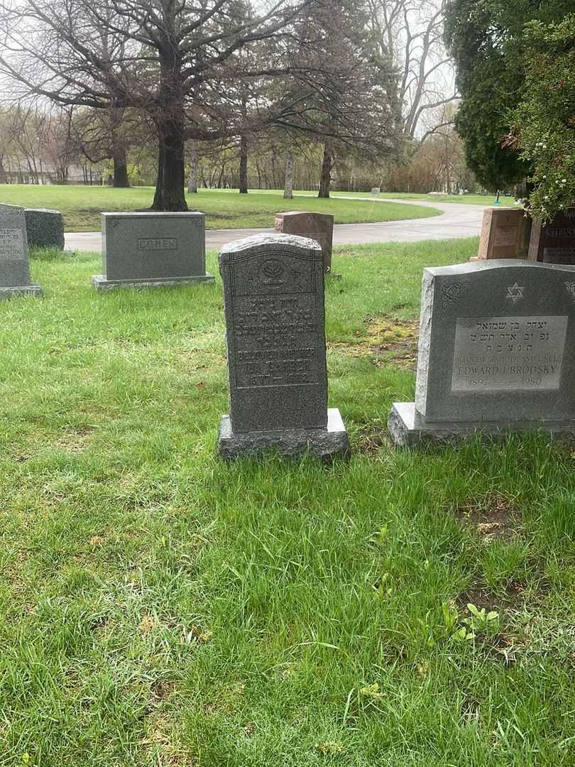 Ida Garber's grave. Photo 2