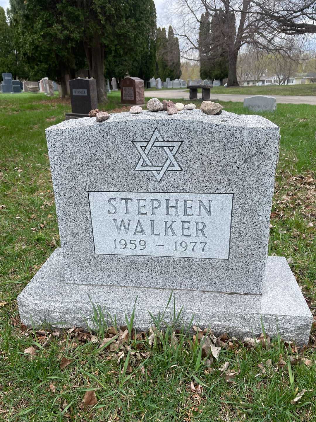 Stephen Walker's grave. Photo 1